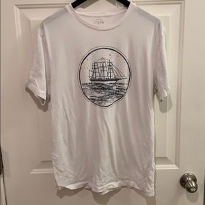 J.Crew Mens Graphic Tee Medium